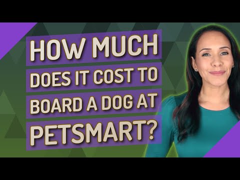 How much does it cost to board a dog at PetSmart?