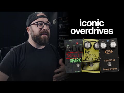 New Iconic Vintage Overdrives in AmpHub