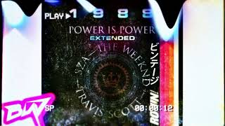 80s Remix: SZA, The Weeknd &amp; Travis Scott - Power Is Power [Extended]