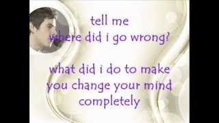 David Archuleta- Tell Me Lyrics