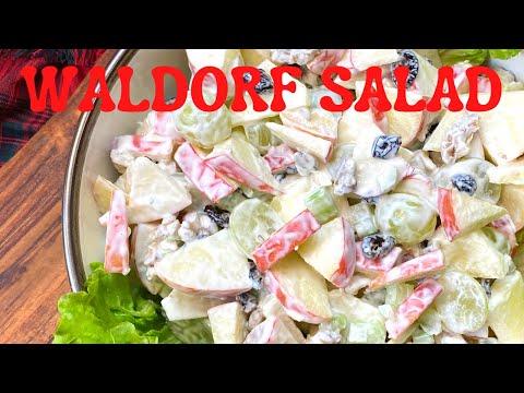 WALDORF SALAD | QUICK AND EASY