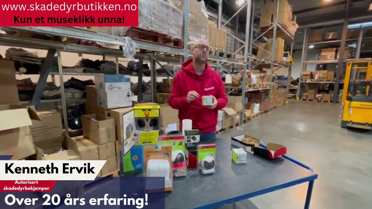 Mus- Og Rottejager Batteridrevet - Radarcan 25 kvm