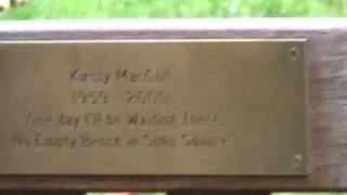 32 Kirsty&#39;s Bench In Soho Square