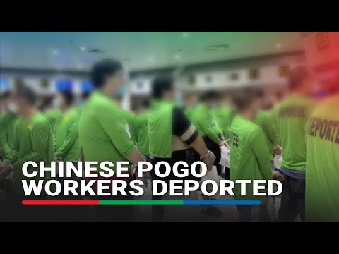 167 Chinese nationals from Bamban POGO raid deported ABS-CBN News