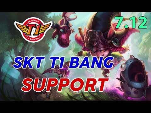 SKT T1 Bang Lulu Support - Korean Pro Replay