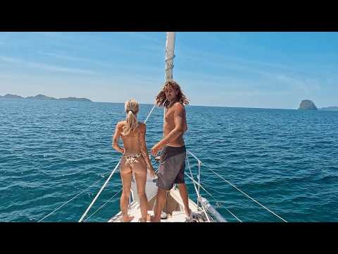 Living on a Sailboat in Our 20s | A Real Day at Sea in Thailand