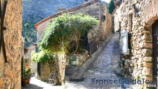 preview picture of video 'Castelnou (sur les contreforts des Aspres, Pyrénées-Orientales, notrebellefrance)'