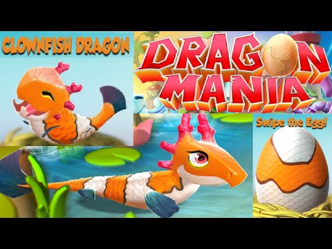 Dragon Mania Legends PC Walkthrough Part 21 - Rare Clownfish Dragon Hatching!