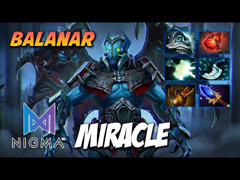 Miracle NIGHT STALKER Balanar - Dota 2 Pro Gameplay