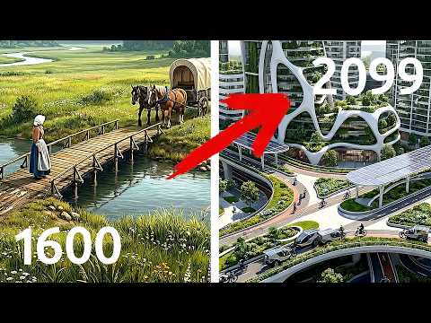 Wie radikal ändert sich unser Verkehr? (500 Jahre KI-Zeitreise in 3 Minuten)