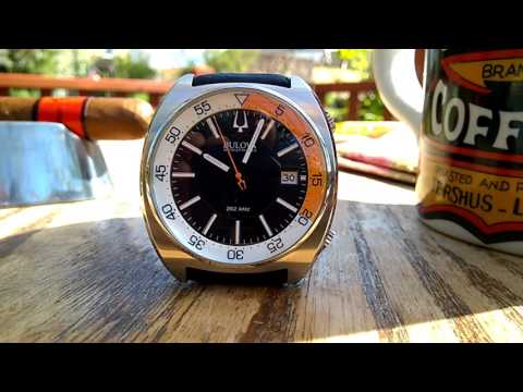 Bulova Accutron II Snorkel - detail of the second hand