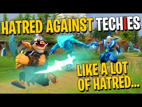 This Is What Pure Techies Hatred Looks Like - DotA 2