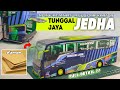 MEMBUAT MINIATUR BUS JEDHA TUNGGAL JAYA JETBUS 5 DARI KARTON FULL DETAIL LAMPU AN