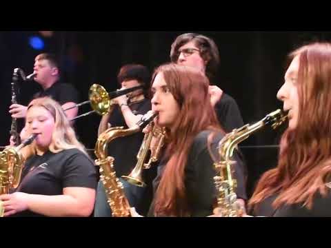 Lyndon Institute's Jazz Band performs "Wizard Wheezes"