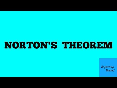 Norton's Theorem Video