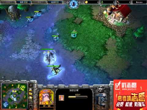 【盯着弱鸡打】魔兽争霸xiaoy解说cechi vs sonik AM