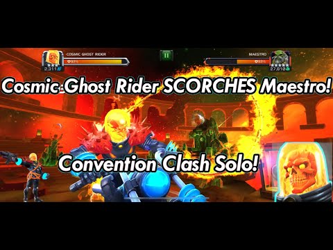 Cosmic Ghost Rider SCORCHES Maestro! Convention Clash Solo!