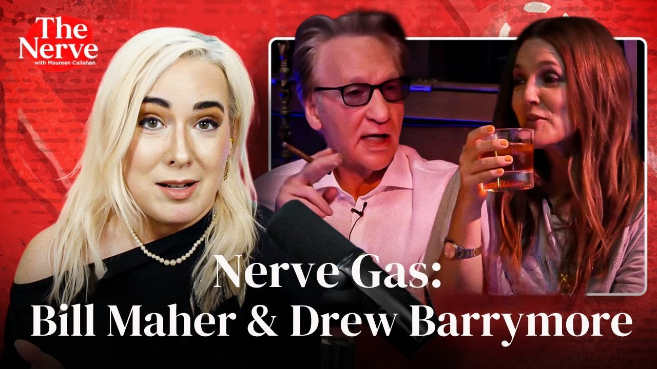 Mini Nerve: Bill Maher and Drew Barrymore's Bizarrely Flirtatious and Nonsensical Conversation