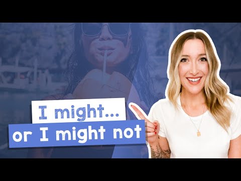 English Grammar: Might... Might not - A2 - YouTube