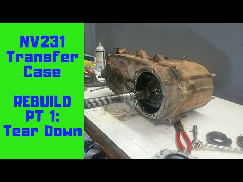 NV231/NP231 Transfer Case Rebuild Part 1