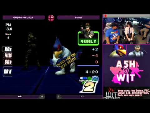 Kels (Falco) vs LSD (Snake) - ASH@WIT #44 PM Bracket