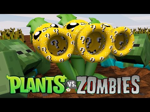 Minecraft | LUCKY BLOCK PLANTS VS ZOMBIES BOSS CHALLENGE!