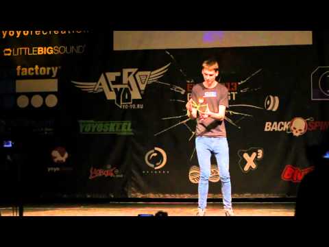 EYYC 2013 Budapest - European Yo-Yo Championship - 1A Qualification Anton Vinokurov