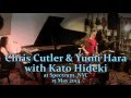 Chris Cutler & Yumi Hara with KATO Hideki at Spectrum NYC 15 May 2014