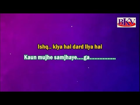 Ishq Karoge To Dard Milega - KARAOKE - Ekka Raja Rani 1994 - Govinda, Vinod Khanna & Ayesha Jhulka