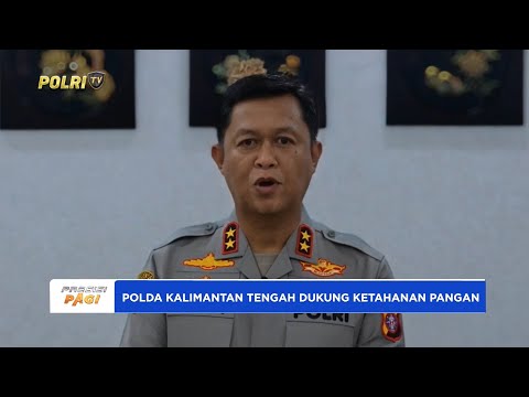 POLDA KALIMANTAN TENGAH DUKUNG KETAHANAN PANGAN