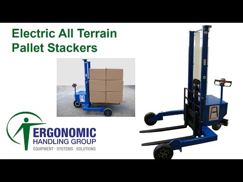 Electric All Terrain Pallet Stacker - Conhersa ET1000 - Ergonomic Handling Group