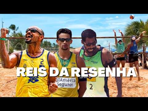 Legends of traditional beach volleyball! Luizão, Lipe and Gilmário #volleyball #beachvolleyball