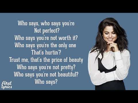 Selena Gomez The Scene - Who Says - Lyrics