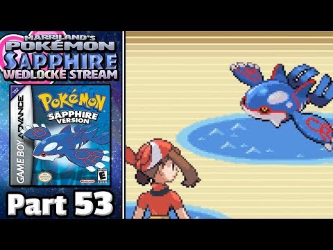 Pokémon Sapphire Wedlocke, Part 53: It's All Kyogre!