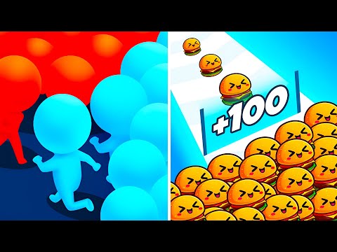 Count Master VS Food Run 🔢⚡ All Levels Max Update Walkthrough Mobile NEW Gameplay R8QX