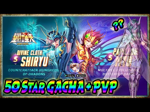 OMG!! MANA GOD ANDROMEDA nya..!! 🤬🤬 GACHA MYU 50 STAR + PvP - Saint Seiya: Awakening