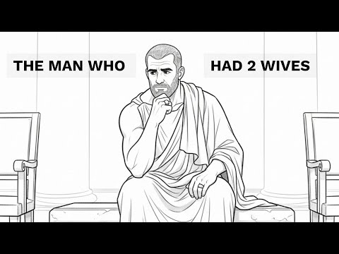 The Man Who Had Two Wives. An Aesop Fable.