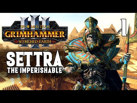 Settra Awakens! - Settra #1 - SFO: Grimhammer 3 - Total War: Warhammer 3