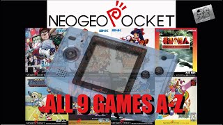 All 9 SNK Neo Geo Pocket Games - A-Z