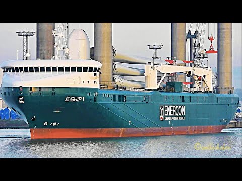 E-Ship 1 Auslaufvorbereitung DGFN2 IMO 9417141 Emden Rotorschiff Flettner rotorsails Eship