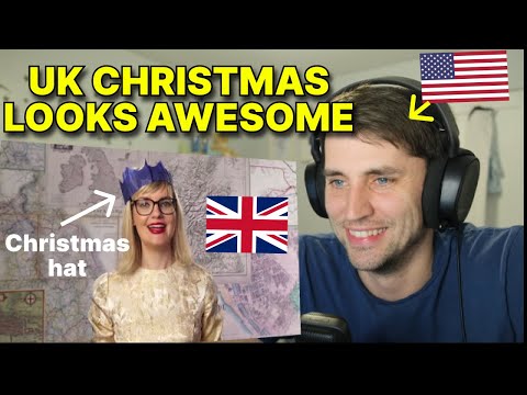American reacts to How to Have a British Christmas