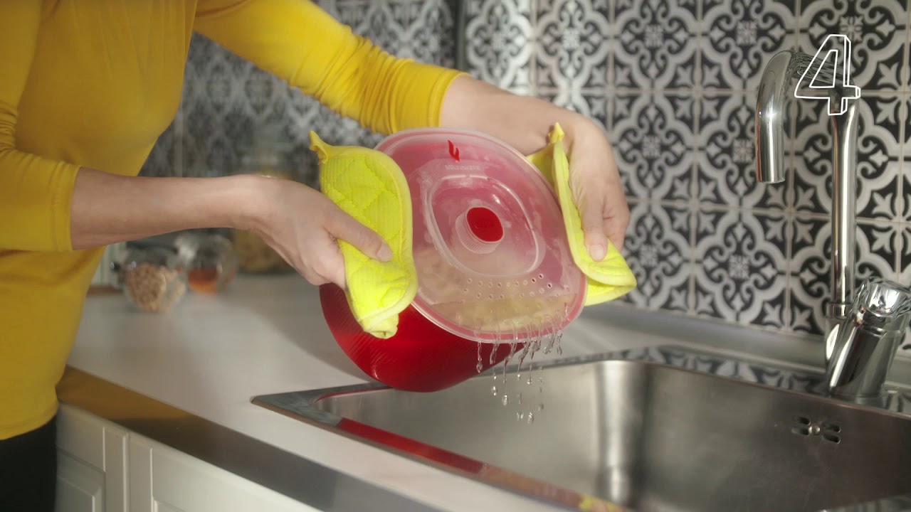 SNIPS PASTA COOKER 4LTR SUITABLE FOR MICROWAVE 