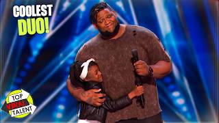 Coolest Singing Duet Ever on AGT! Uncle & Niece SHOCK The Judges 🤯