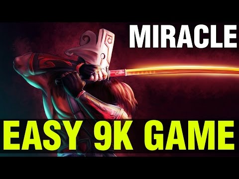 EASY 9K GAME - MIRACLE- JUGGERNAUT - Dota 2