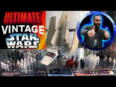 ULTIMATE Vintage STAR WARS Display! Complete Kenner Toy Line at Lobos Collectables!