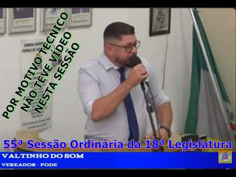 Câmara Municipal de Ferraz de Vasconcelos SP: 55ª Sessão Ordinária das 18ª Legislatura
