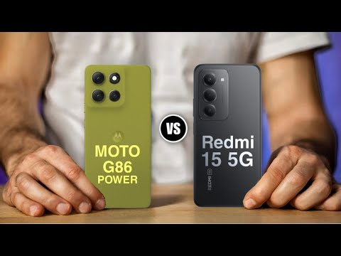 Motorola Moto G86 Power 5G vs Redmi 15 5G