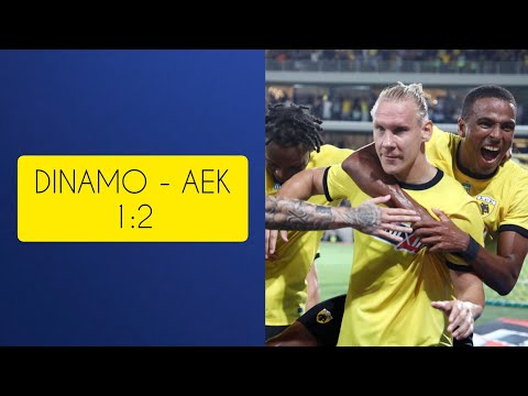 Dinamo Zagreb vs AEK 1:2 | AEK sokirao Dinamo u 90 minutu | 2023 |