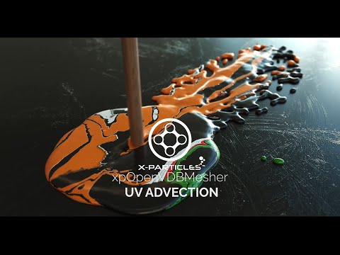 xpOpenVDBMesher - UV Advection - Sneak Peek