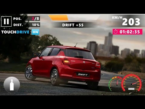 Swift Extreme Real Modern Car Drift Stunts game video